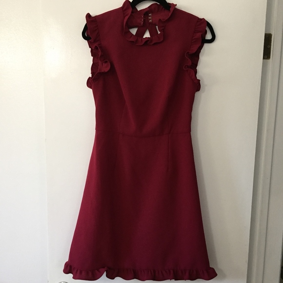 Jill stuart FINAL PRICE open back ruffle mini dress NO OFFERS - Picture 8 of 12